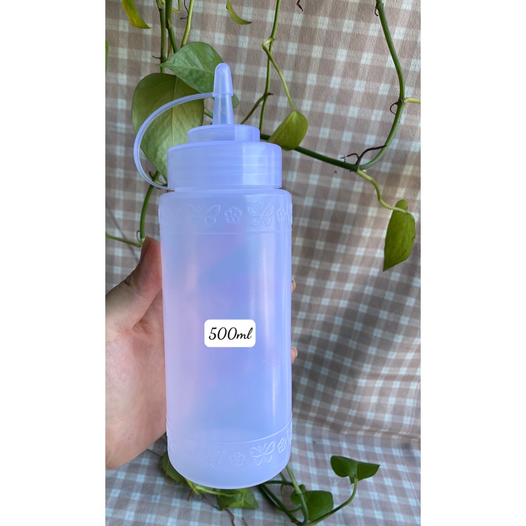 CHAI NHỰA ĐỰNG TƯƠNG ỚT, TƯƠNG CÀ, NƯỚC SỐT 500ML/750ML/1000ML