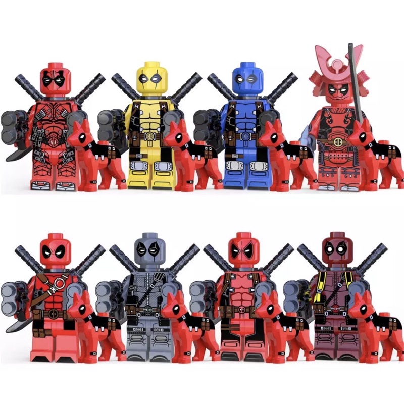 1 Nhân Vật Lắp Ráp Lego Marvel (8 Mẫu Deadpool)