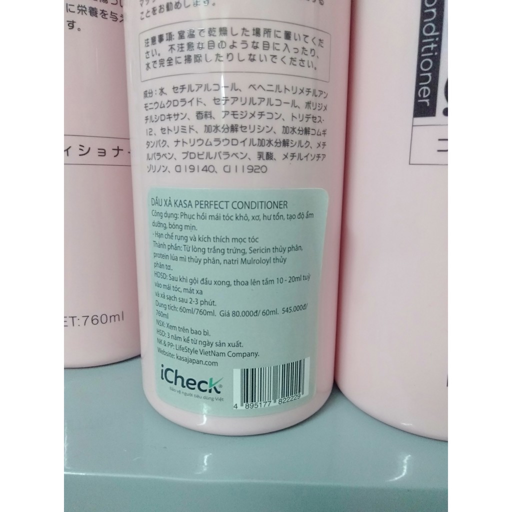 (SALE GIÁ GỐC - DATE 3/2022) DẦU XẢ KASA SIÊU PHỤC HỒI TÓC 760ML | BigBuy360 - bigbuy360.vn