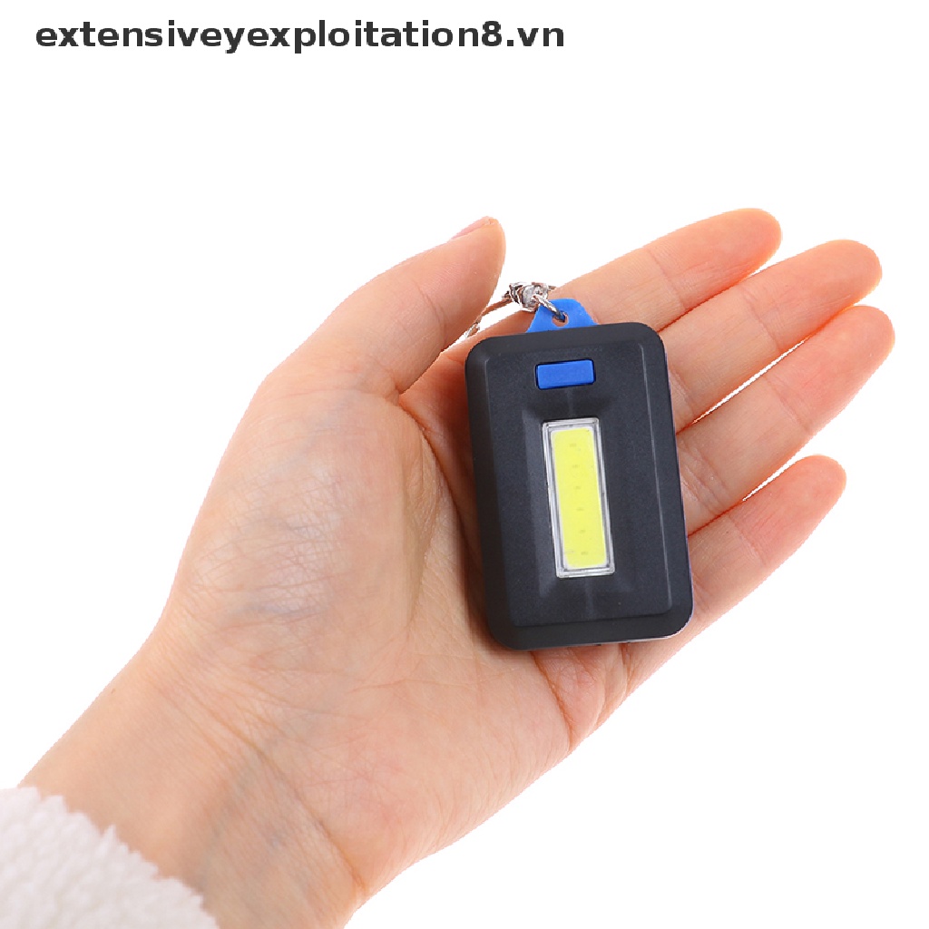 Móc khóa đèn pin Led COB mini khẩn cấp linh động cho hoạt động ngoài trời