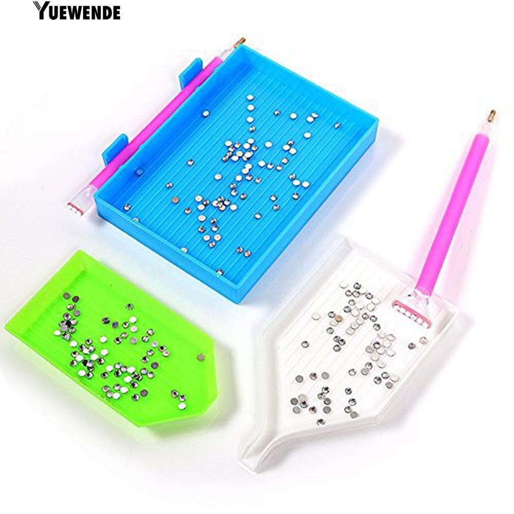 Bộ 20 dụng cụ làm tranh đính hạt cườm