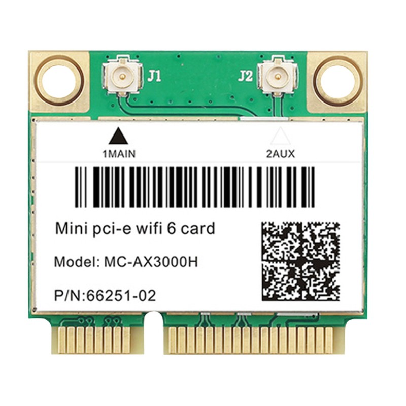 Card Wifi Không Dây 6 Ax200 2.4g + 5g Mini Pci-E 6 Ax200