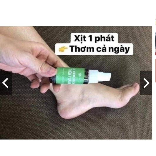 GIÁ TỐT SHOPEE. XỊT KHỬ MÙI HÔI CHÂN THIÊN Y KHANG. HƯƠNG THẢO DƯỢC TRÀM TRÀ