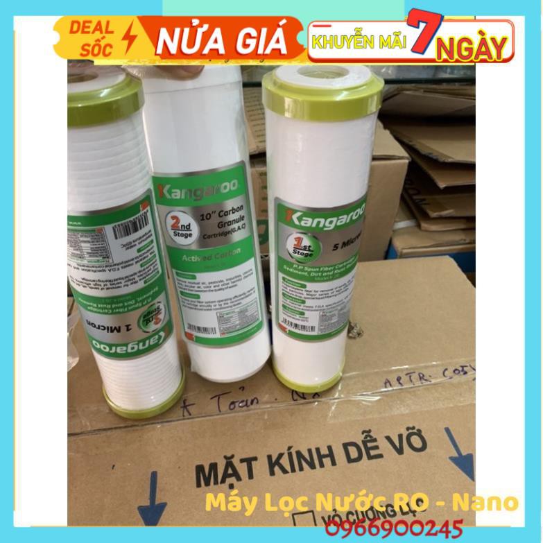 Giá Cực Sâu Giá Sốc Bộ 5 chiếc - Lõi lọc Kangaroo số 3 👉 Lõi Lọc Số 3 Kangaroo