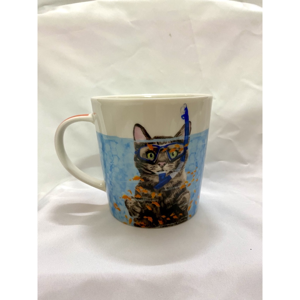 Ly gốm sứ / Coffee mug SIZE Lớn hoạt hình mèo