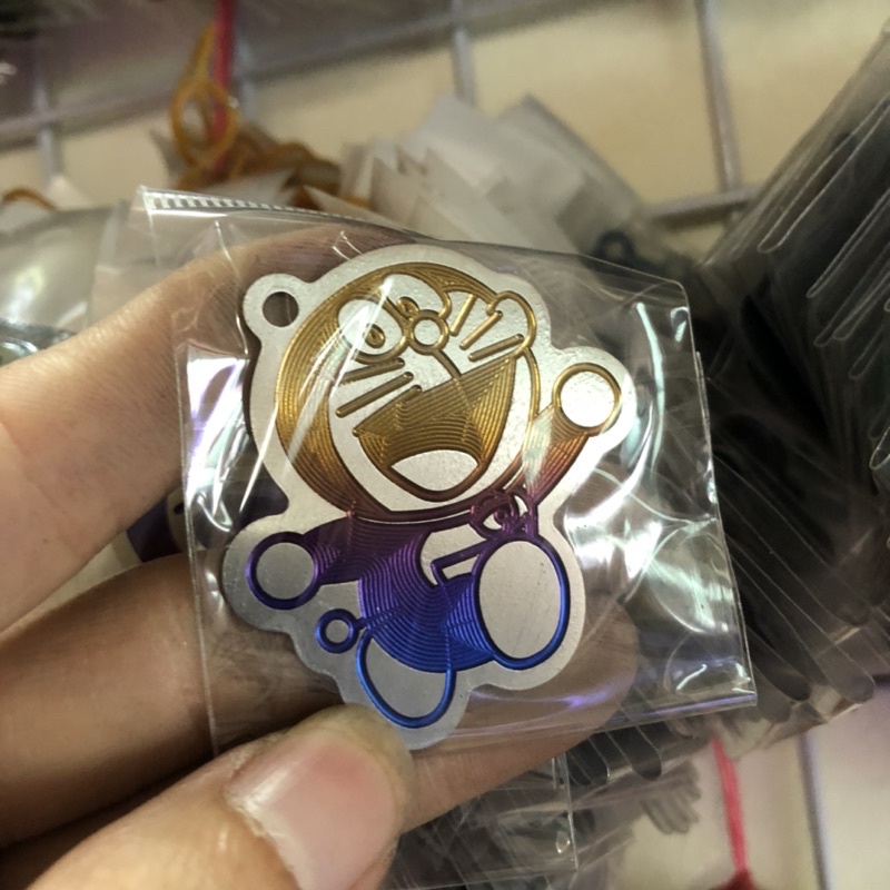 Tem Logo Móc Khoá Hình Doremon Titan