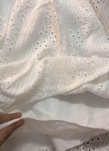 Váy Trắng xoè 2 lớp