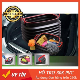 Thùng gấp gọn co giãn đa năng đựng đồ trên ô tô