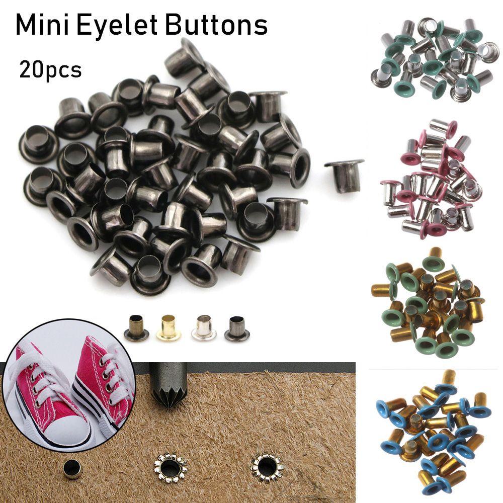 BEBETTERM 20 Khóa Thắt Lưng Mini Siêu Nhỏ Cho Búp Bê