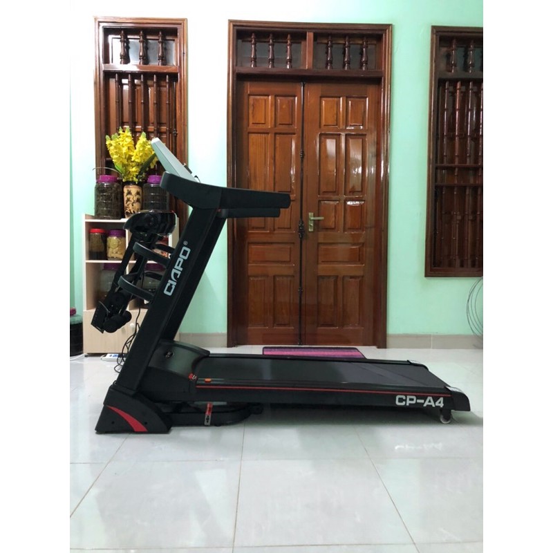 Máy chạy bộ đa năng CIAPO A4, Công suất 3.5HP kèm đai massage, Vận tốc tối đa 15km/h - Kèm video và ảnh thật
