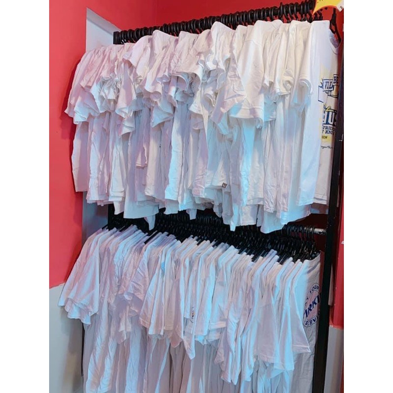 Áo phông mỹ trắng loại 1 Unisex