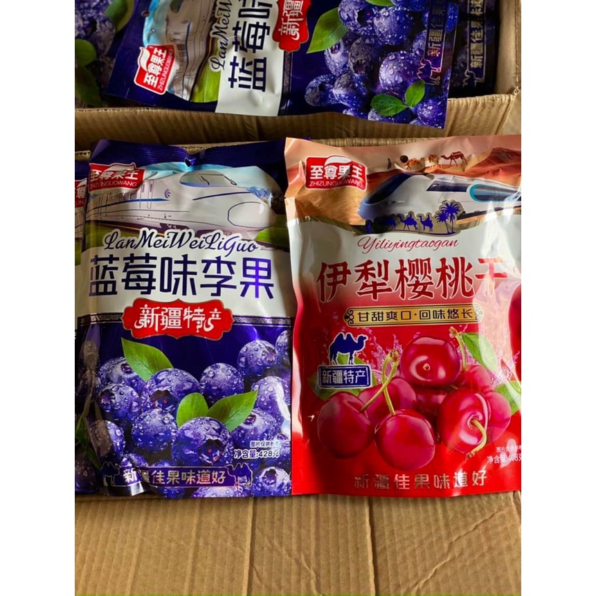 Ô Mai Việt Quất  Chua Ngọt - Gói to 428gr