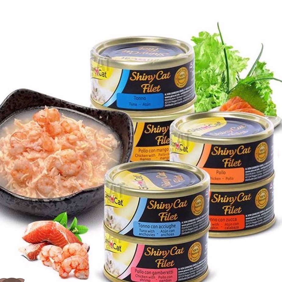 Pate GIMCAT Shiny Cat Lon 70g - Pate Cho Mèo Cao Cấp