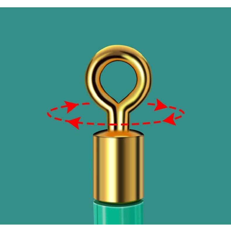 3 Chiếc Mani số 9, khoá số 9 , khoá link câu đài phiên bản săn hàng tải cá trên 10kg - Đồ Câu DHS