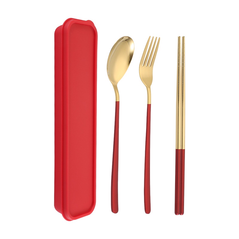 Bộ muỗng nĩa đũa inox 304 loại tốt size lớn