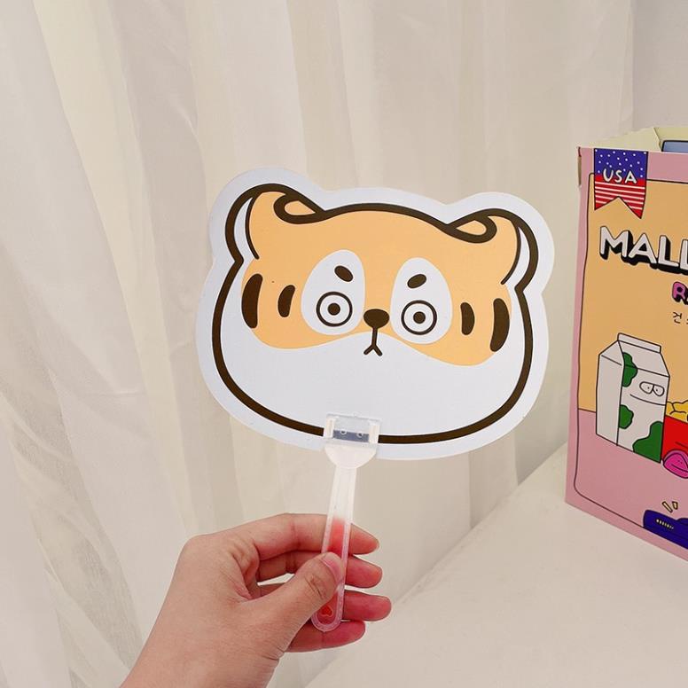 Quạt Nhựa Cầm Tay Kute Nhiều Mẫu Xinh