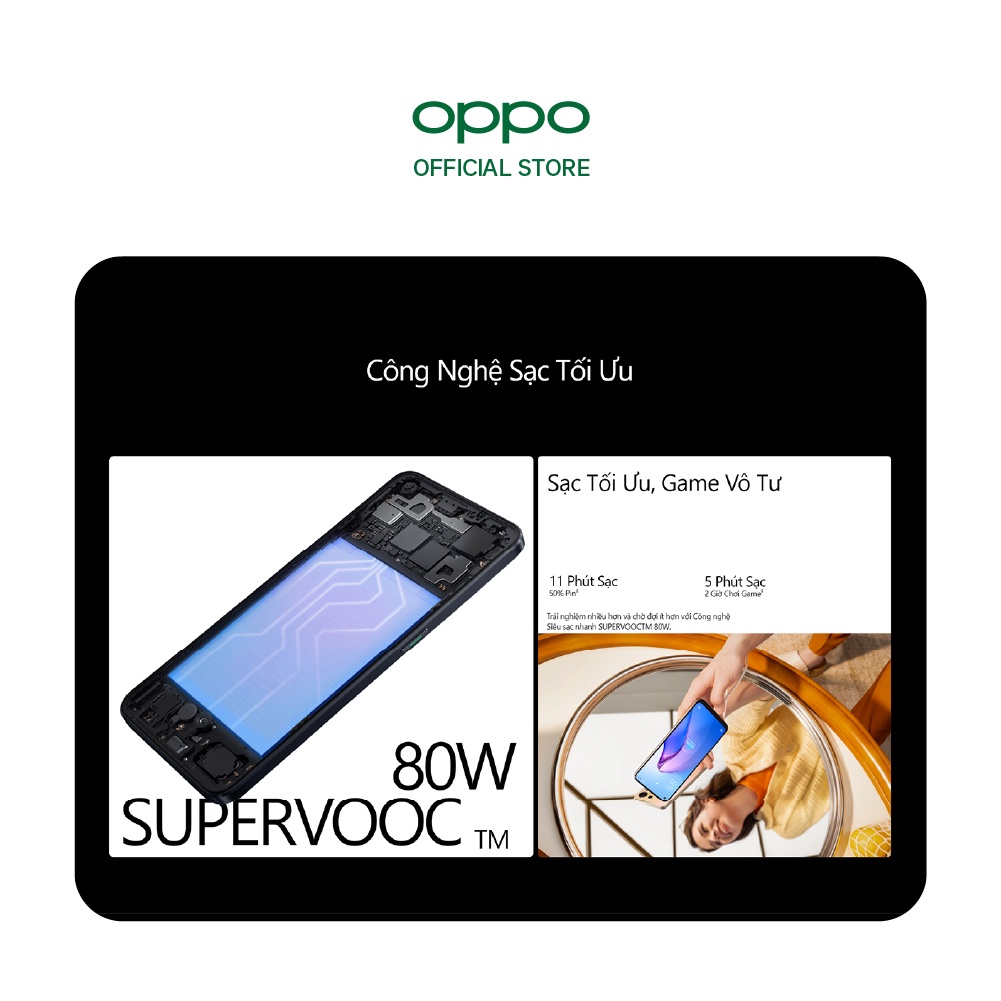 Điện Thoại OPPO RENO8 5G (8GB/256GB) - Hàng Chính Hãng