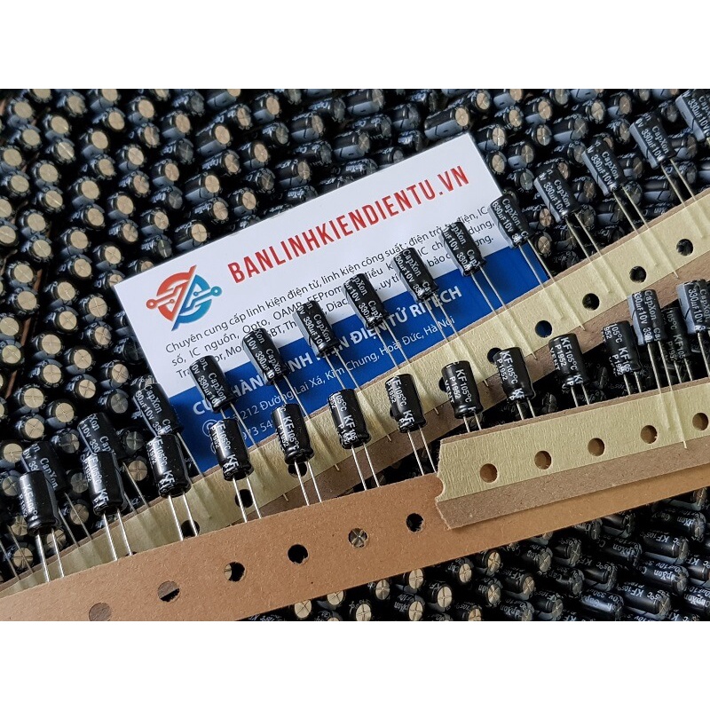 [Combo 20 chiếc] Tụ điện, tụ hóa 330uF 10V kích thước 6.3x11mm chính hãng