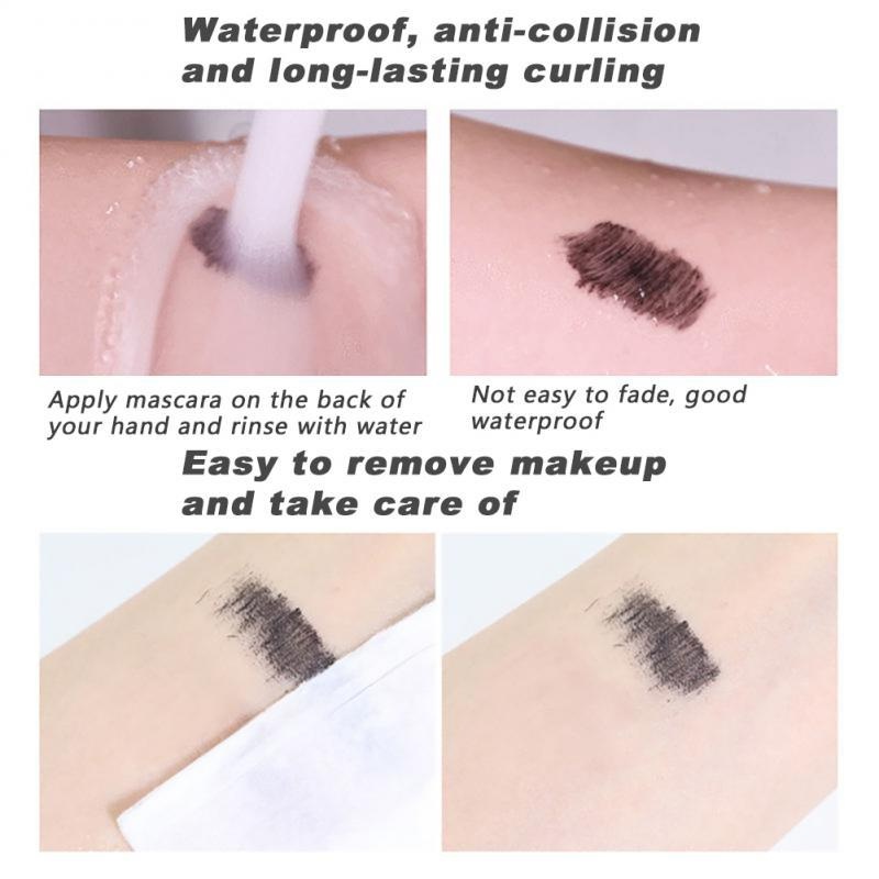 Mascara Trang Điểm Lông Mi Siêu Mịn Không Nhòe Chống Thấm Nước