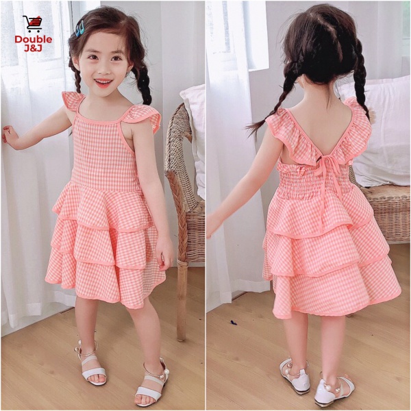 Đầm Công Chúa Nhỏ Phong Cách Mới Dành Cho Bé Gái [1-8 Tuổi]