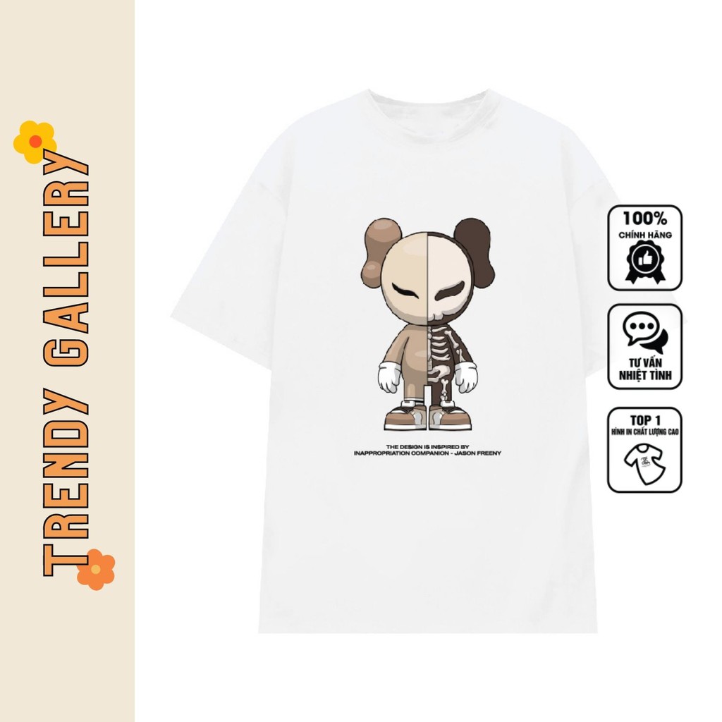 Áo Phông Nữ Tay Lỡ Form Rộng Unisex In Hình Oric Trendy Gallery, Áo Phông Nam Nữ Cặp Đôi Tv5019