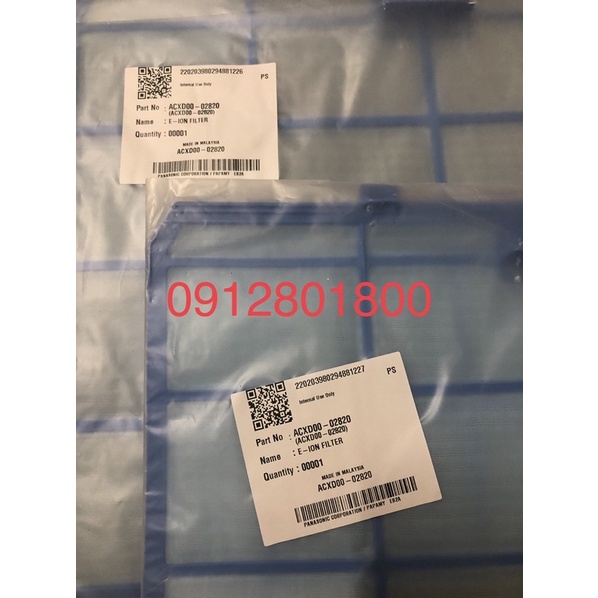 Lưới lọc bụi điều hoà PANASONIC 40 x 32cm 18000 - 24000 BTU chính hãng