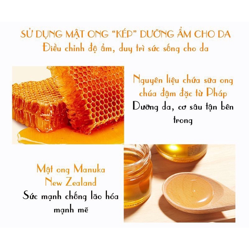 SET 10 MIẾNG MẬT ONG trẻ hoá làn da Lucenbase