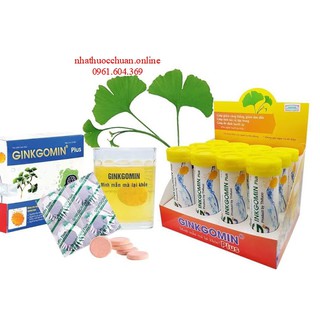 Viên sủi Ginkgomin Plus