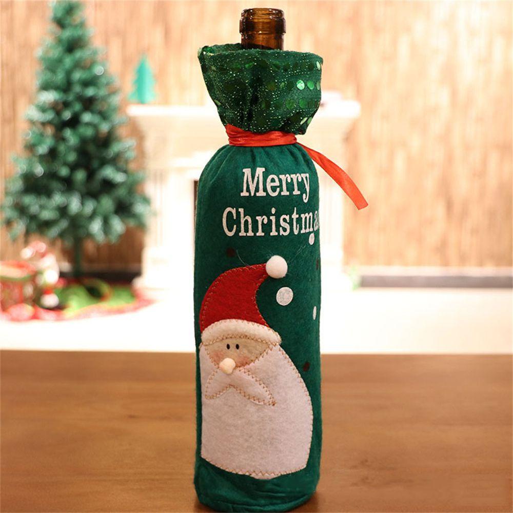 Vỏ Bọc Chai Rượu Hoạ Tiết Giáng Sinh 2022