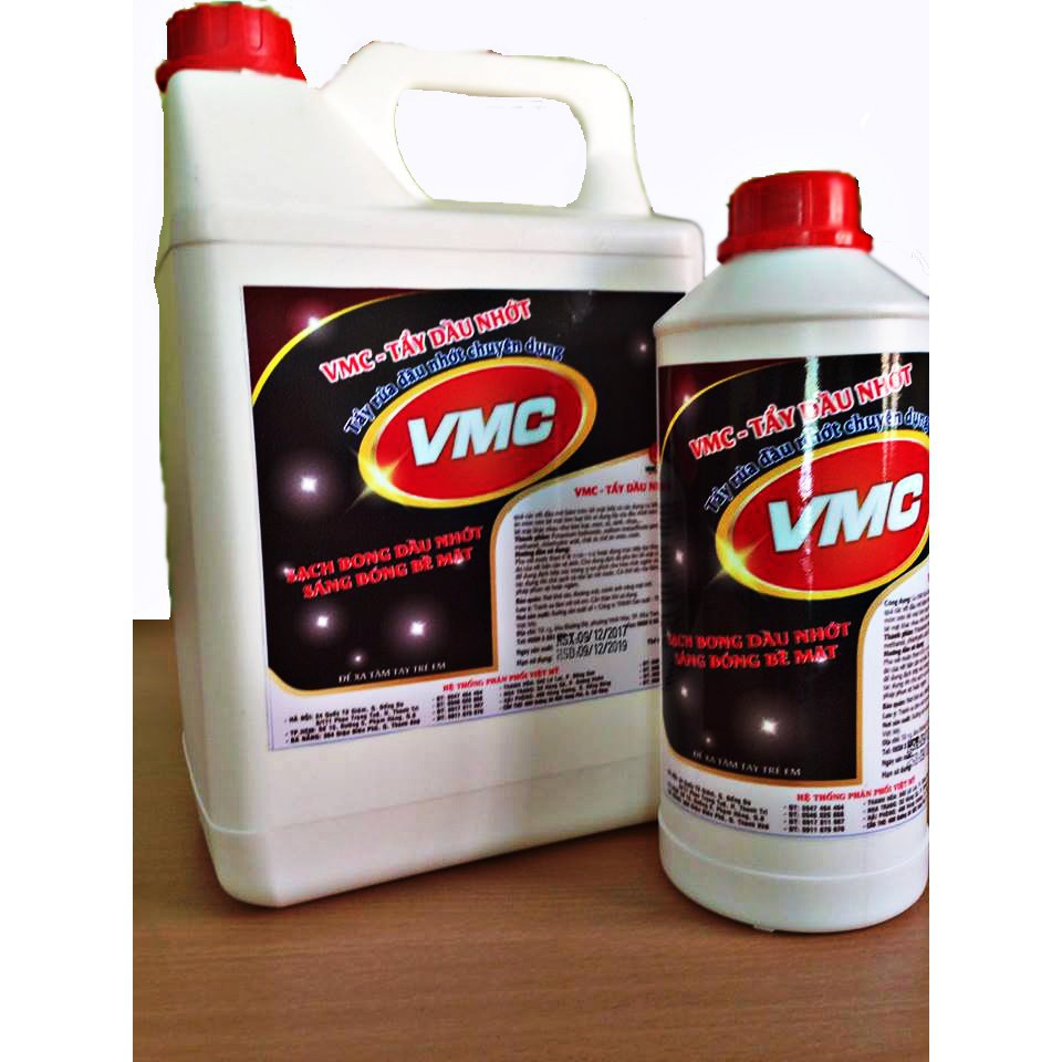 VMC TẨY DẦU NHỚT- CHUYÊN DỤNG TẨY CÁC VẾT DẦU NHỚT TRÊN NHIỀU BỀ MẶT