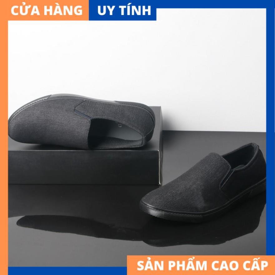 Giày lười nam full đen thời trang cực ngầu VP212 Gấu nâu [HÀNG CAO CẤP] | BigBuy360 - bigbuy360.vn