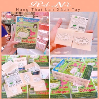 Xà phòng soap trắng da cám gạo thái lan rice milk soap
