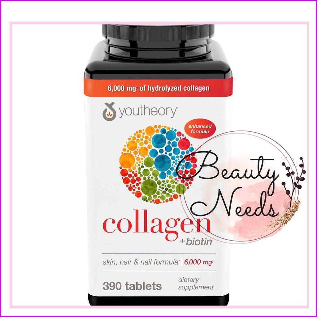 SẢN PHẨM COLLAGEN BIOTIN CỦA YOUTHEORY CỦA MỸ