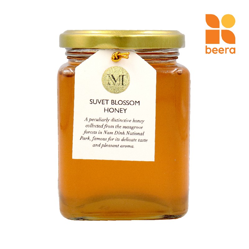 Mật Ong Nguyên Chất Hoa Sú Duyanhbee Beera làm đẹp da, giảm đau họng (500g)