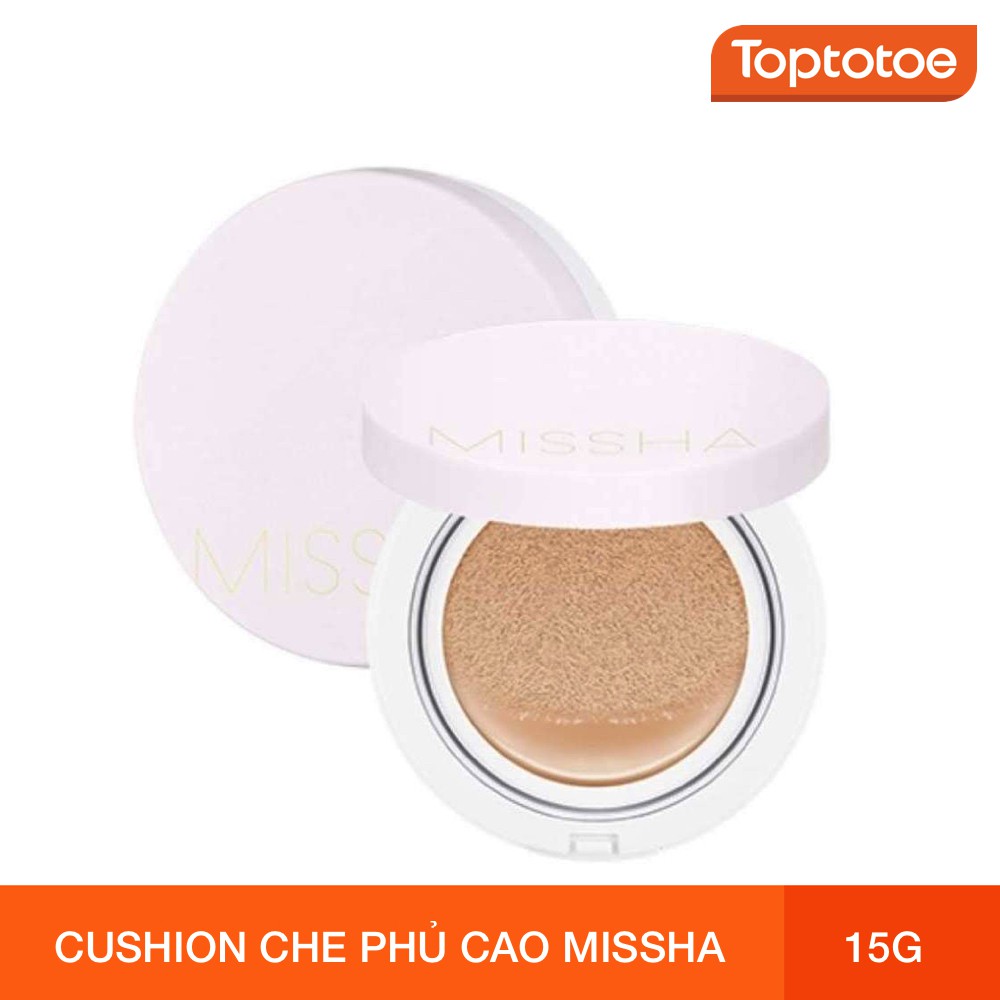 Phấn Nước Che Phủ Tốt, Lâu Trôi Missha Magic Cushion Cover Lasting SPF50+ PA+++ 15g