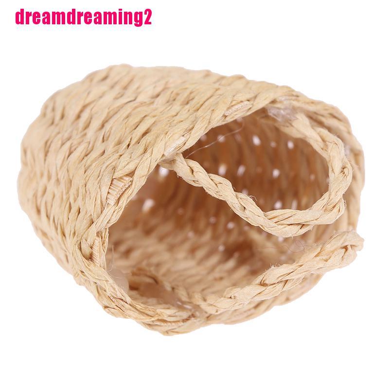 Giỏ đựng rau củ quả trang trí nhà búp bê tỉ lệ 1: 1