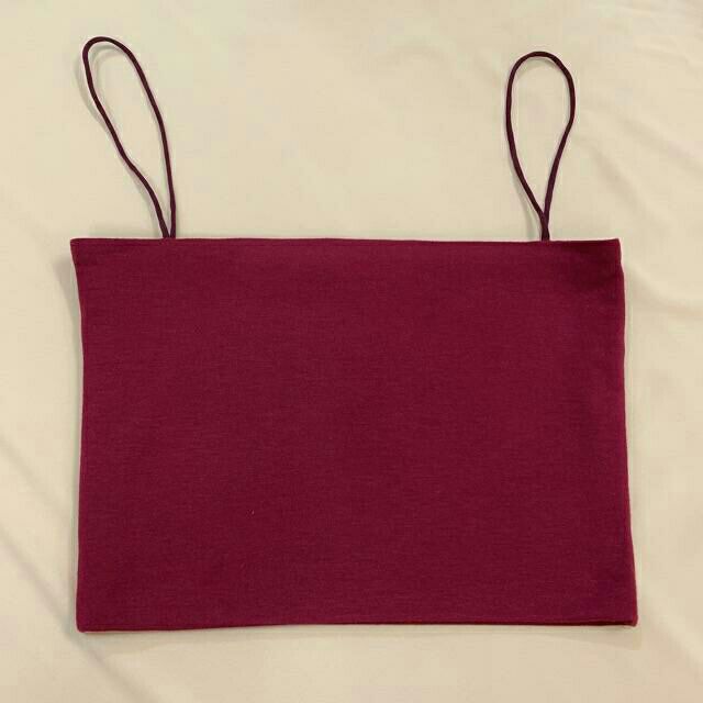 Áo 2 dây croptop 2 lớp cotton thoáng mát | BigBuy360 - bigbuy360.vn