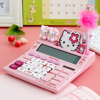 Máy Tính 3d 12 Phím Hello Kitty