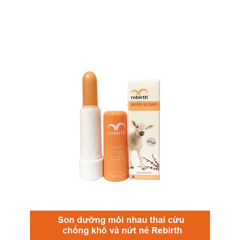 Son dưỡng ẩm nhau thai Cừu Rebirth Úc