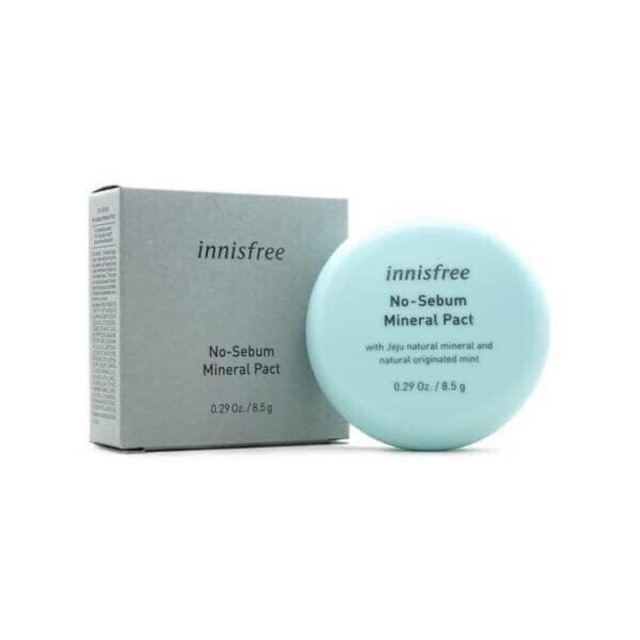 Phấn Phủ Nén Innisfree No Sebum Mineral Pact 10g | BigBuy360 - bigbuy360.vn