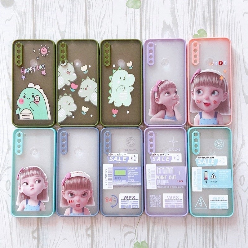 Ốp nhám viền cao su Xiaomi Redmi note 8 / Xiaomi Redmi 9T