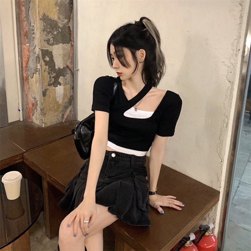 áo thun croptop nữ siêu hottt chuẩn chất đẹp loại 1
