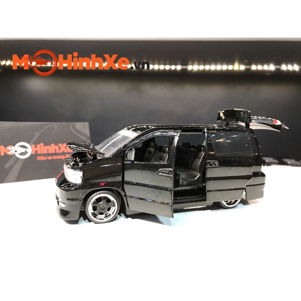 MÔ HÌNH XE NISSAN ELGRAND FABULOUS 1:32 JACKIEKIM