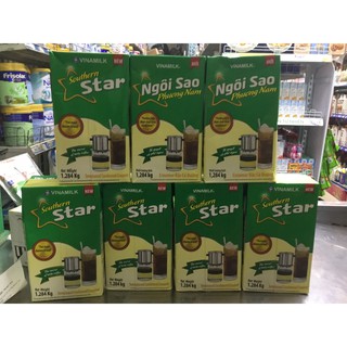 Sữa đặc nguyên kem có đường vinamik ngôi sao phương nam 1,284kg(xanh lá cây)