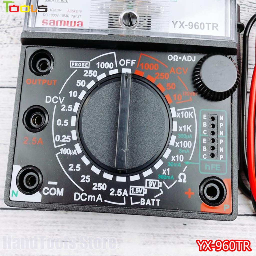 Đồng hồ đo điện VOM YX-960TR kèm pin