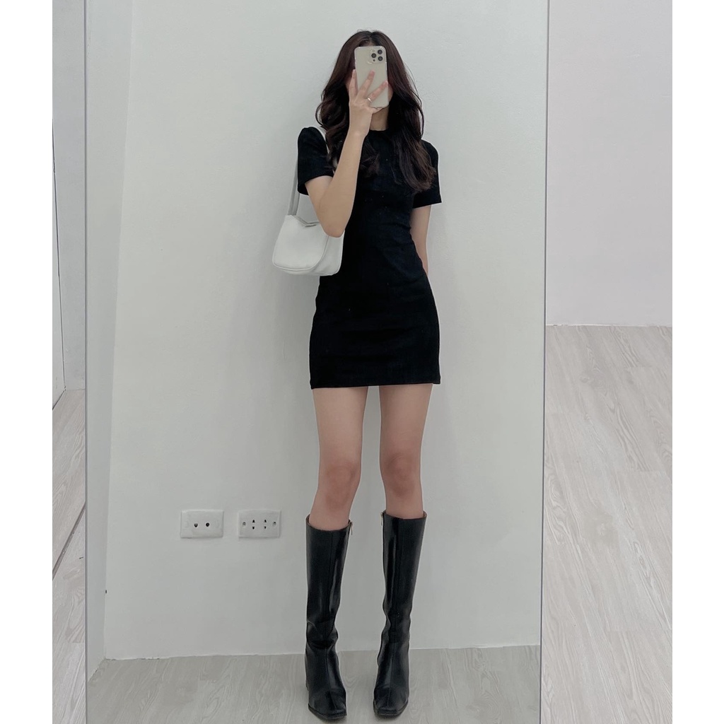 Đầm dáng suông polo chất cotton 4 chiều năng động Váy polo ngắn tay Kozoda M83