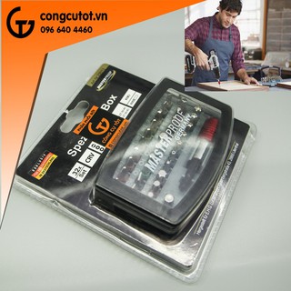 BỘ ĐẦU MŨI VÍT 32 CHI TIẾT MASTERPROOF 22013