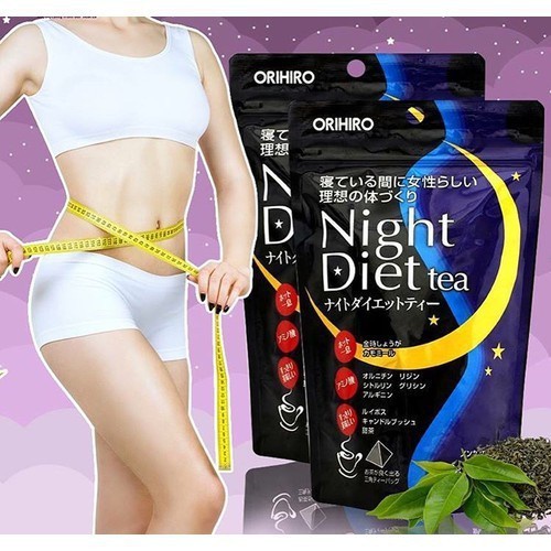 Trà giảm cân Orihiro Night Diet Tea 24 gói/túi.