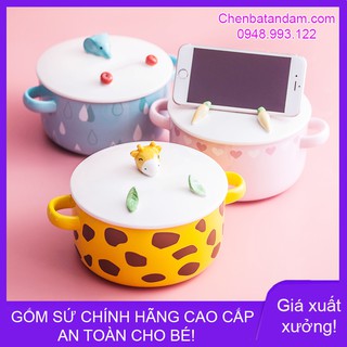 Nồi sứ, tô ăn mỳ thỏ voi hươu
