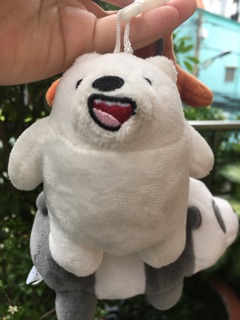 Móc khóa WE BARE BEAR 🐻(HẾT )